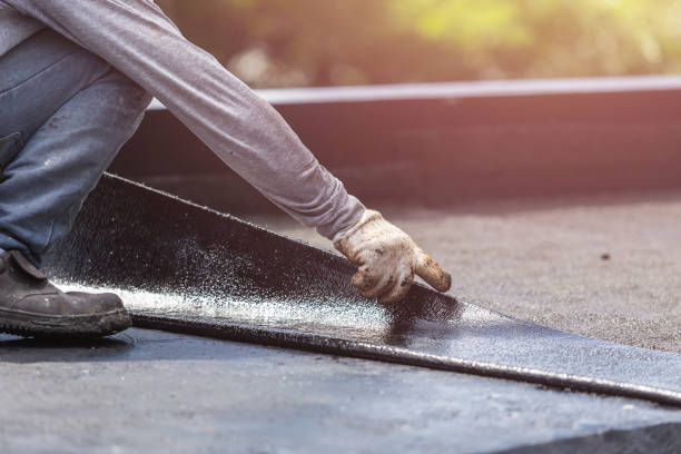 Professional Waterproofing technician working in Waldron, MI